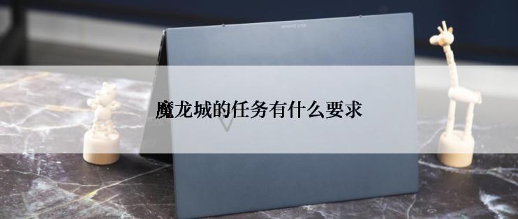 魔龙城的任务有什么要求