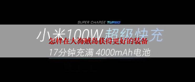  怎样在大海贼岛获得更好的装备