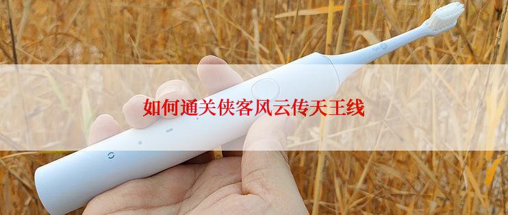 如何通关侠客风云传天王线