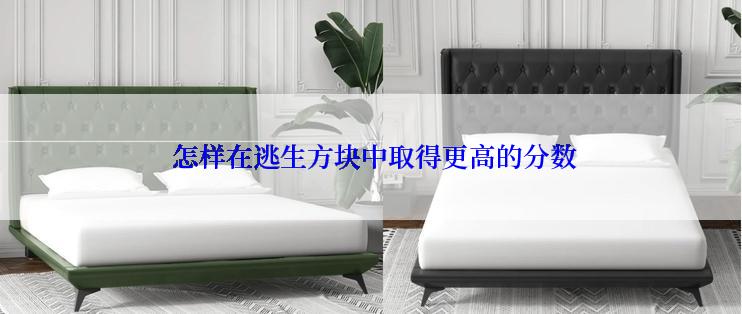  怎样在逃生方块中取得更高的分数