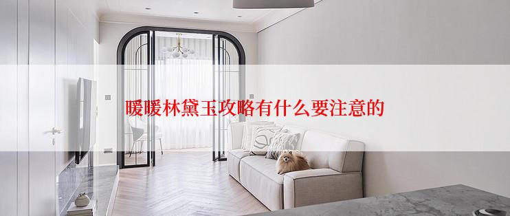 暖暖林黛玉攻略有什么要注意的