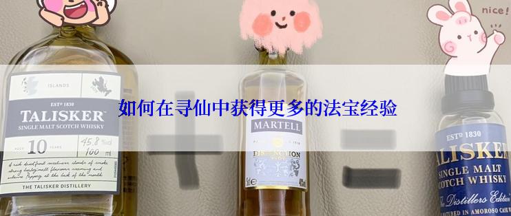  如何在寻仙中获得更多的法宝经验