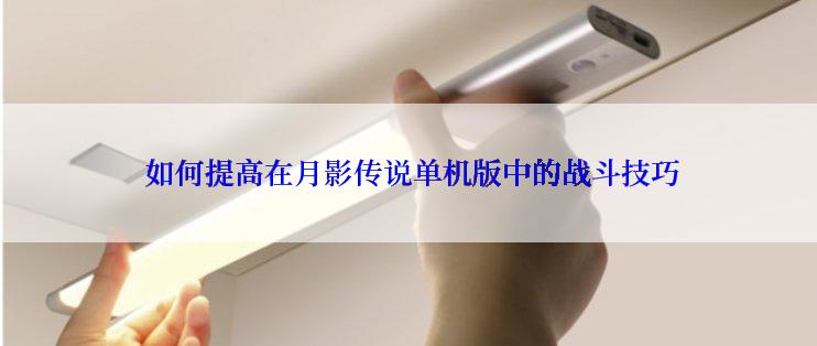  如何提高在月影传说单机版中的战斗技巧