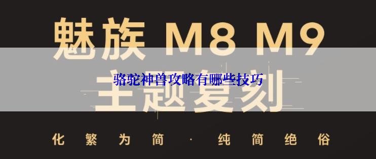 骆驼神兽攻略有哪些技巧