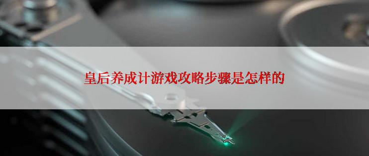 皇后养成计游戏攻略步骤是怎样的