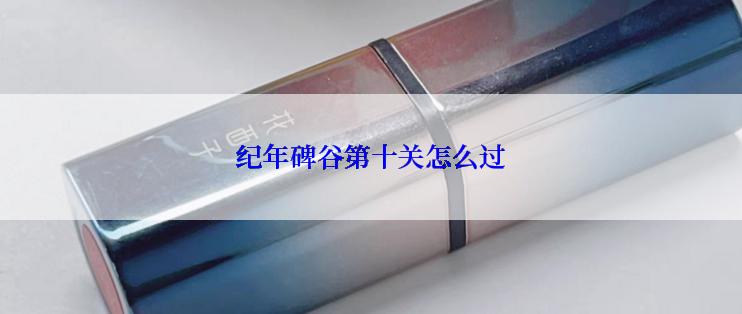 纪年碑谷第十关怎么过