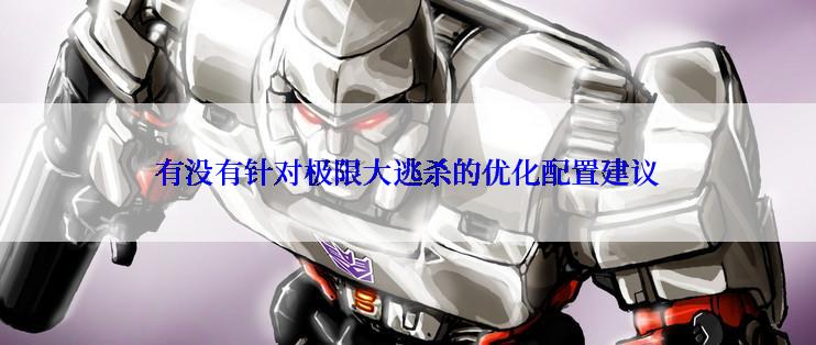 有没有针对极限大逃杀的优化配置建议