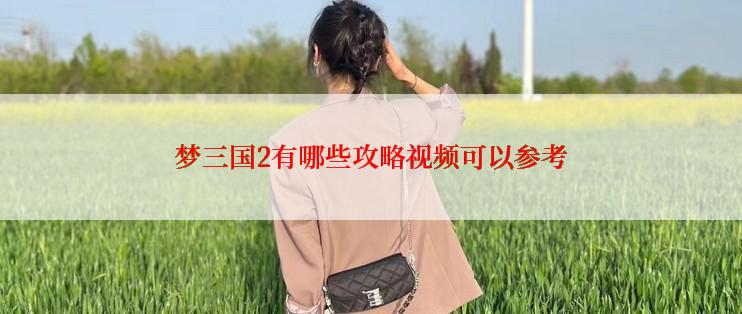 梦三国2有哪些攻略视频可以参考