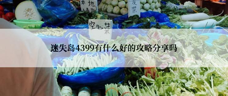 迷失岛4399有什么好的攻略分享吗
