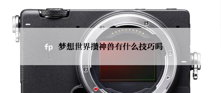梦想世界攒神兽有什么技巧吗