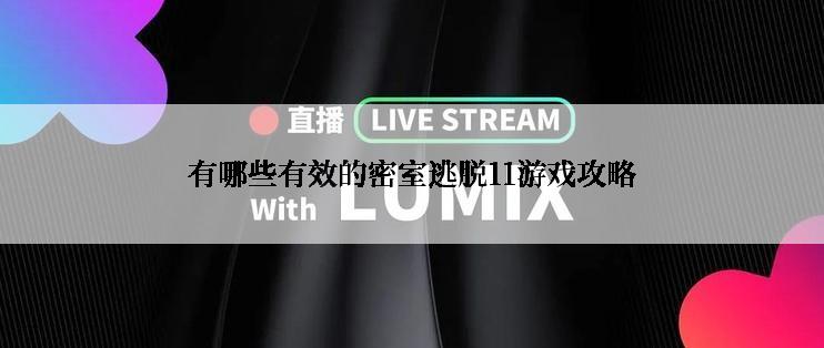 有哪些有效的密室逃脱11游戏攻略