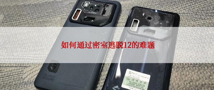  如何通过密室逃脱12的难题