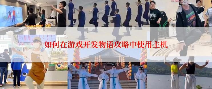 如何在游戏开发物语攻略中使用主机