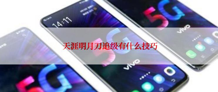  天涯明月刀追级有什么技巧