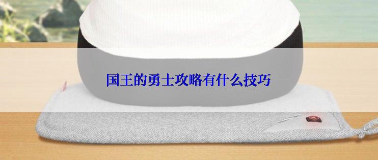 国王的勇士攻略有什么技巧