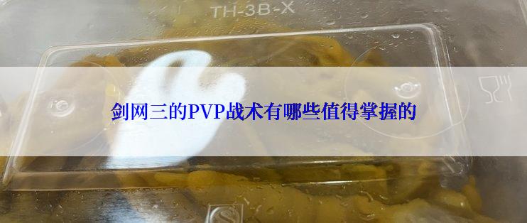 剑网三的PVP战术有哪些值得掌握的