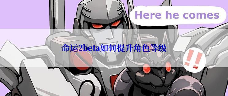 命运2beta如何提升角色等级