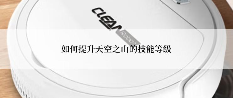 如何提升天空之山的技能等级