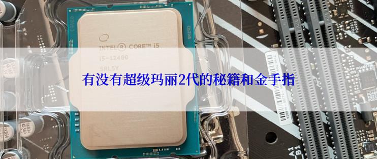 有没有超级玛丽2代的秘籍和金手指