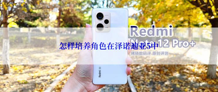 怎样培养角色在泽诺迪亚5中