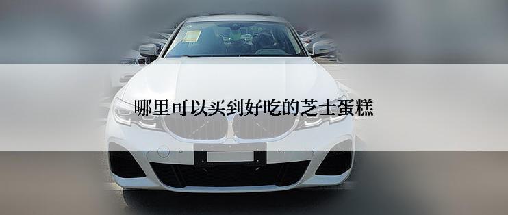 哪里可以买到好吃的芝士蛋糕