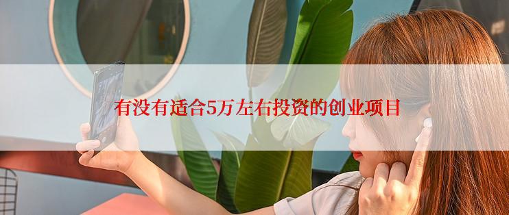  有没有适合5万左右投资的创业项目