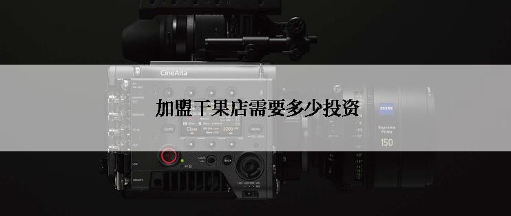  加盟干果店需要多少投资