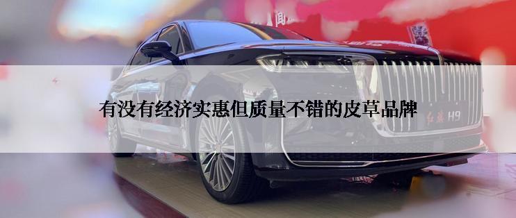 有没有经济实惠但质量不错的皮草品牌