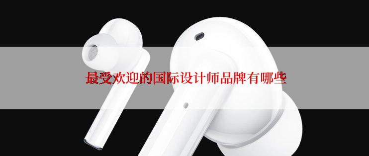  最受欢迎的国际设计师品牌有哪些