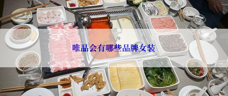 唯品会有哪些品牌女装