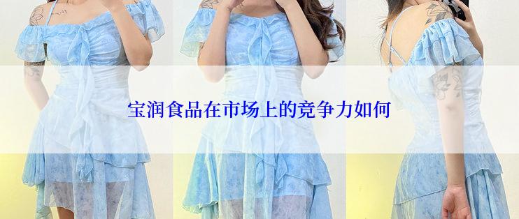 宝润食品在市场上的竞争力如何