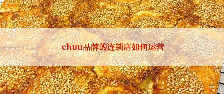  chuu品牌的连锁店如何运营
