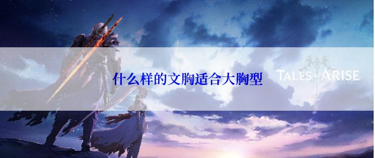 什么样的文胸适合大胸型