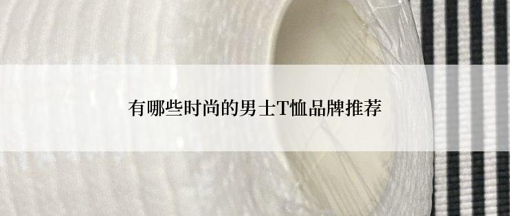 有哪些时尚的男士T恤品牌推荐