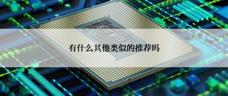 有什么其他类似的推荐吗