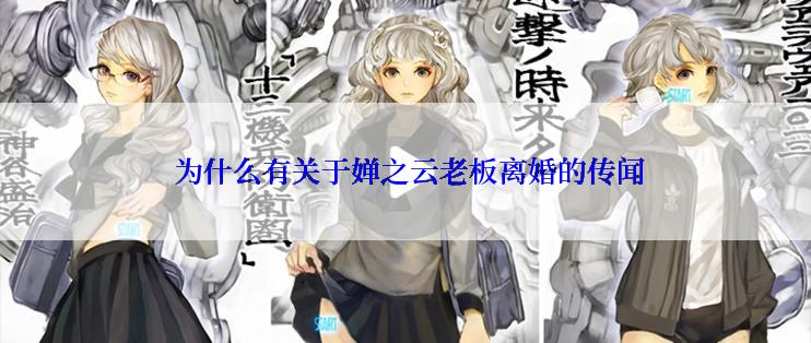  为什么有关于婵之云老板离婚的传闻