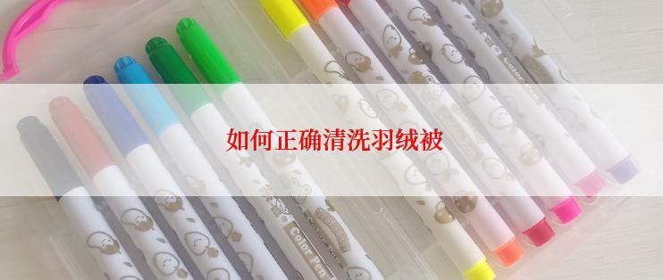  如何正确清洗羽绒被