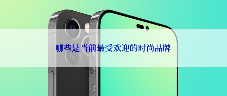 哪些是当前最受欢迎的时尚品牌