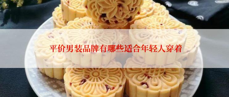  平价男装品牌有哪些适合年轻人穿着