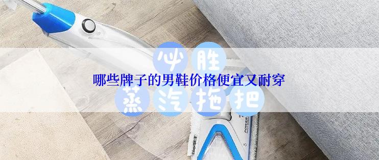 哪些牌子的男鞋价格便宜又耐穿