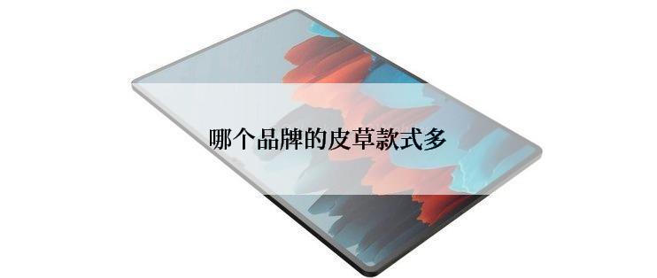 哪个品牌的皮草款式多