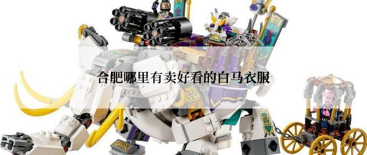 合肥哪里有卖好看的白马衣服