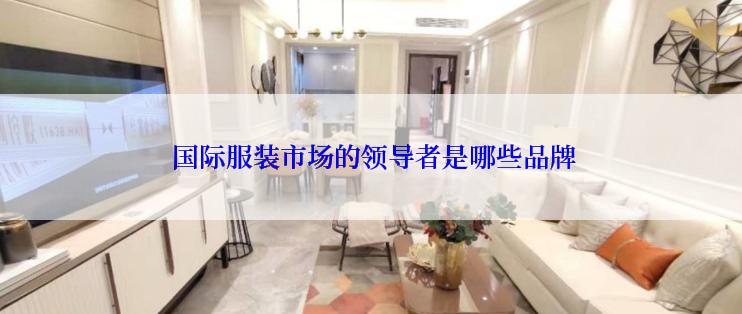  国际服装市场的领导者是哪些品牌