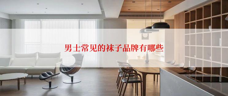 男士常见的袜子品牌有哪些