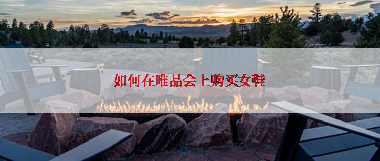 如何在唯品会上购买女鞋