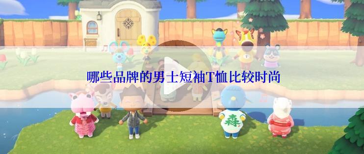  哪些品牌的男士短袖T恤比较时尚