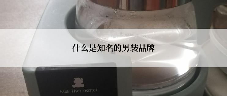 什么是知名的男装品牌
