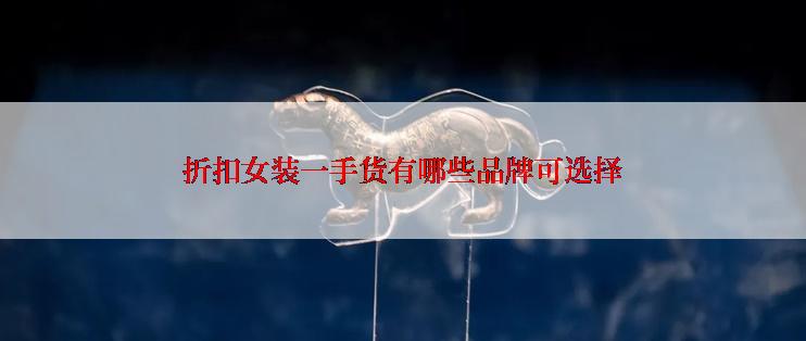 折扣女装一手货有哪些品牌可选择