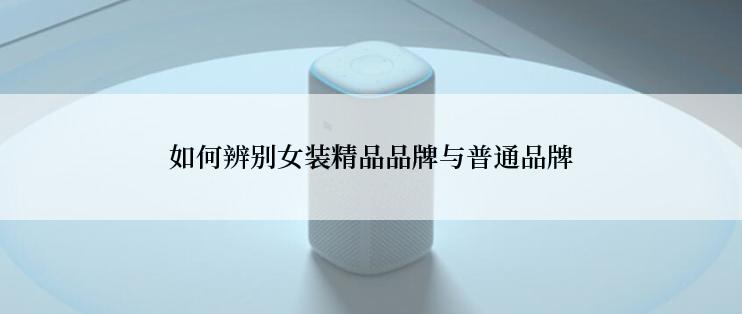 如何辨别女装精品品牌与普通品牌