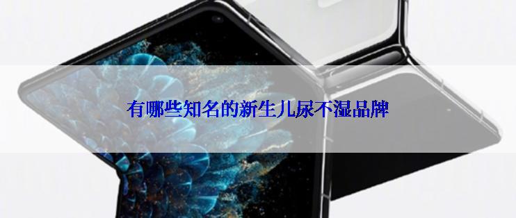 有哪些知名的新生儿尿不湿品牌